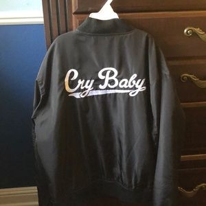 Crybaby bomber jacket